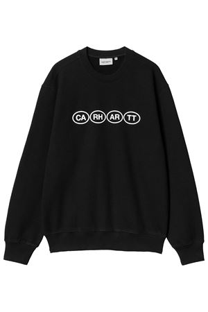 Black heavy cotton Bumper Sweatshirt CARHARTT WIP | I0347280D2